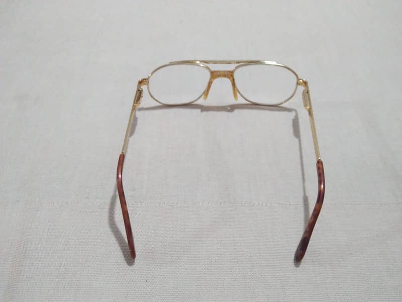 ITALIAN 24 CARAT GOLD-PLATED FRAME FOR GLASSES 1