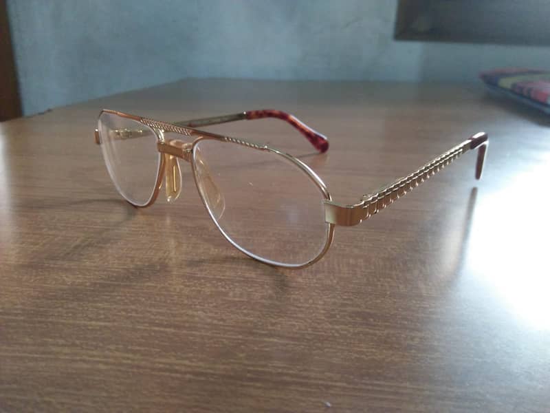 ITALIAN 24 CARAT GOLD-PLATED FRAME FOR GLASSES 2