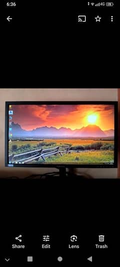 computer gaming LCD for sale argent