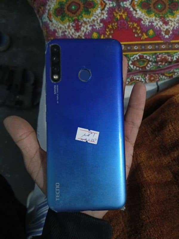 Tecno spark 4 with box exchange possible 0