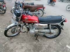 Honda CG 125 SE Red Colour