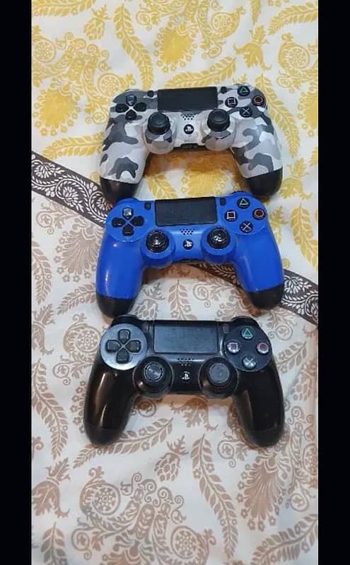 ps4 slim 500gb not sealed all ok with 3 controllers fifa23 cod 4