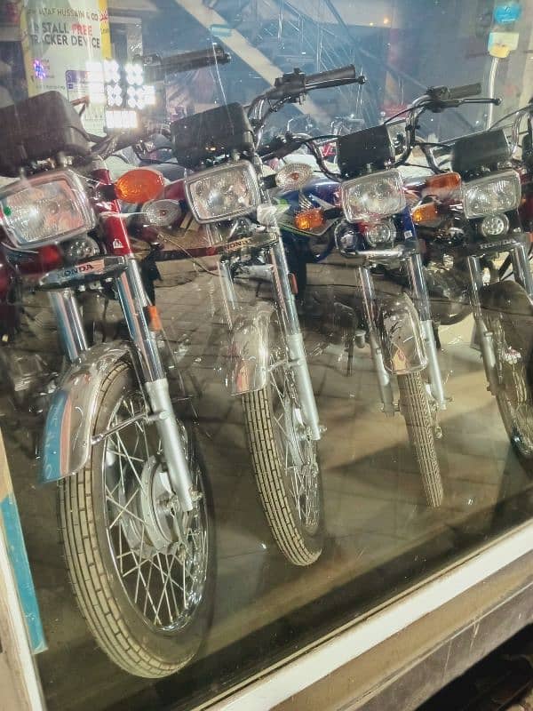 Bike Installments - Honda Cd 70CC And Honda CG 125CC 4