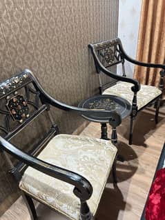 Bedroom chair set hand crafted