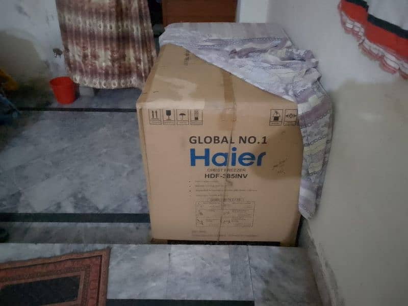 Haier deep freezer 2 doors 1