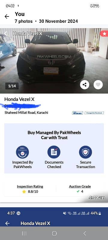 Honda Vezel 2018 7