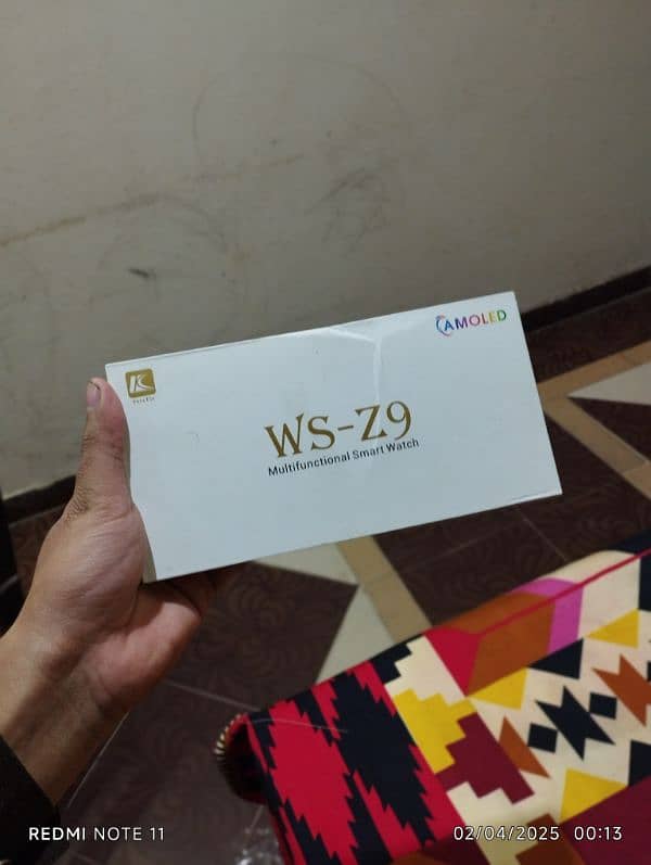 WSZ9 Smart watch  with box and original cable 5