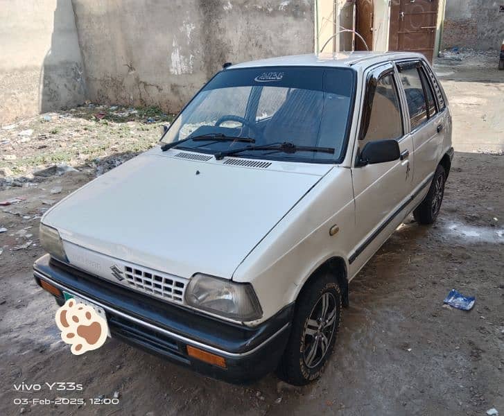 Suzuki Mehran VX 1997 registered 1998 6