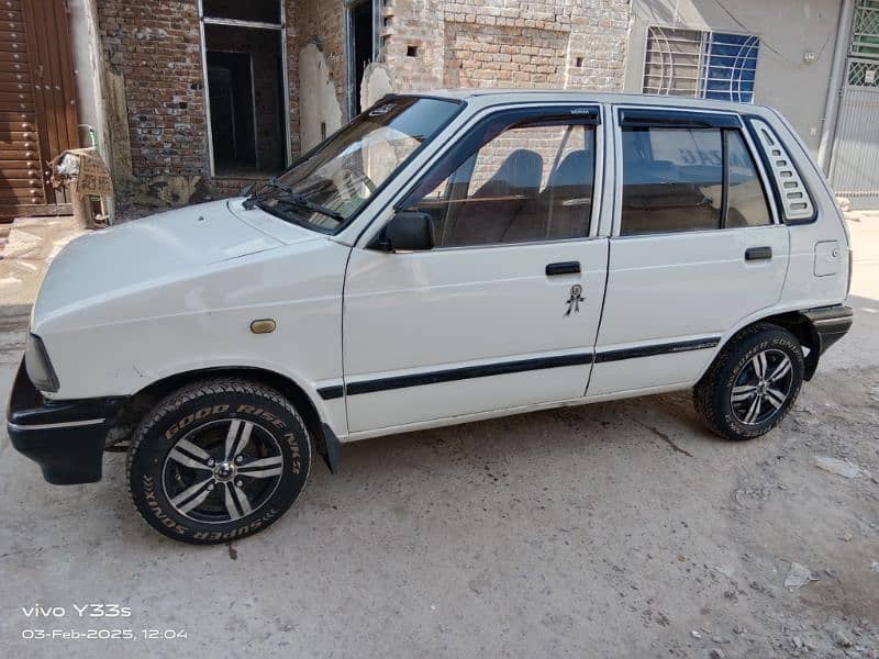 Suzuki Mehran VX 1997 registered 1998 9