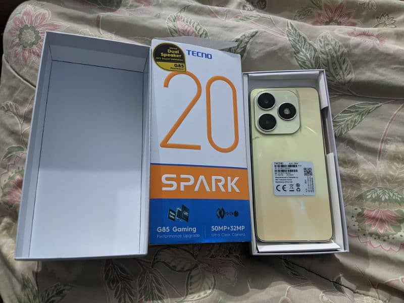 Asslam u alaikum. Tecno spark go 8 256 gb pta approved 1