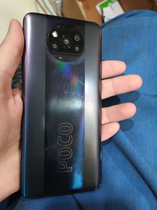 Poco x3 pro with original charger 6/128 2