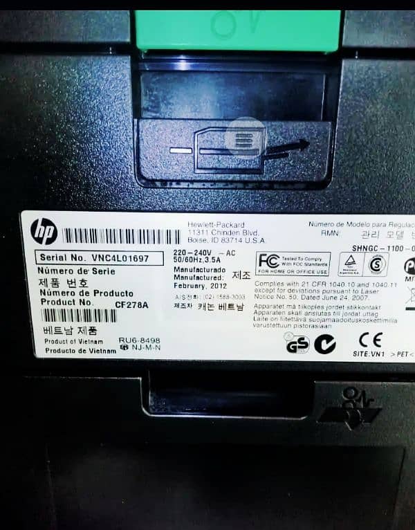 Hp LaserJet printer pro400dn 4