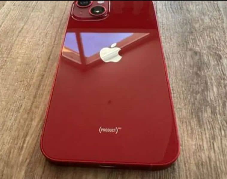 Phone 13 128gb factory unlocked red color with box iphone apple 3