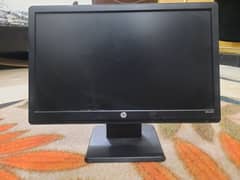 HP LCD COMPUTER MONITOR 18 INCH WITH CABLES ORIGINAL