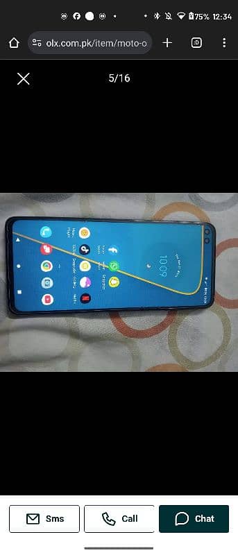 snapdragon 775 5/128ufs Motorola one 5G uw 1