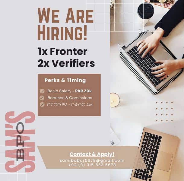 Call Center We're Hiring CSRs 0