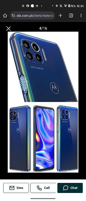 snapdragon 775 5/128 Motorola one 5G uw 4