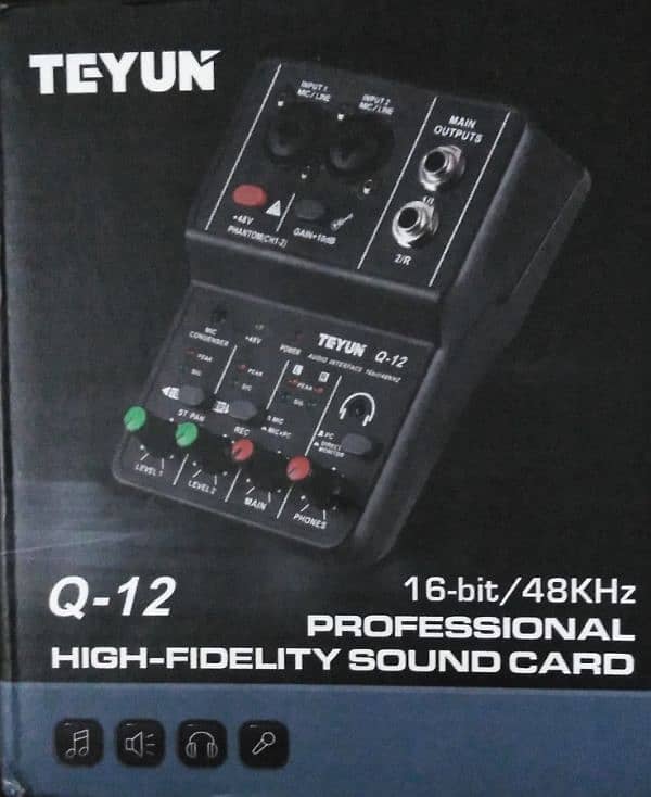 teyun Q12 audio sound card 1