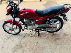 Suzuki  GD 110 red color Peshawar registered