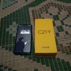 REALME C21-y mobile hai 10/10 condition complete paper and toll box