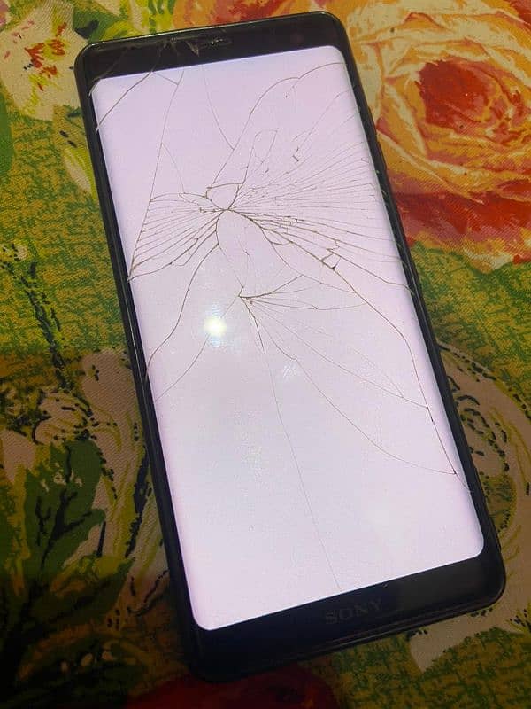 Sony Xz3 4/64 Best For PUBG Game only back or front glass crack he 10