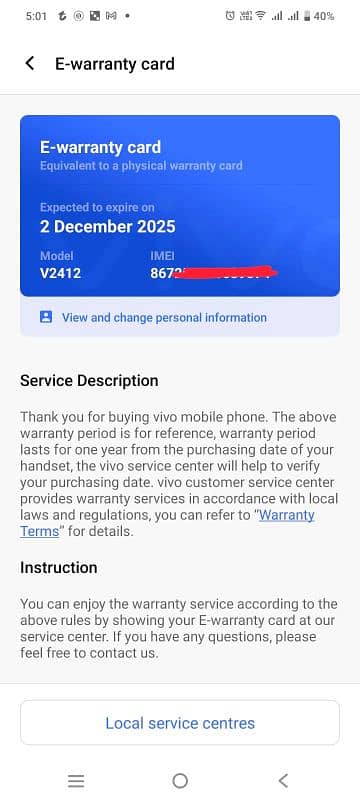 Vivo Y100 8+8/128 need urgent sale 3