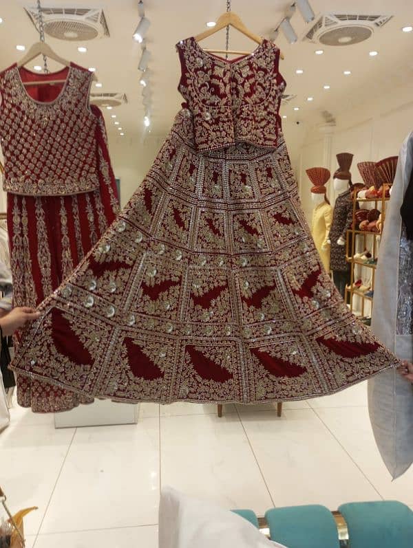 Bridal Dress Lehenga For Barat 0