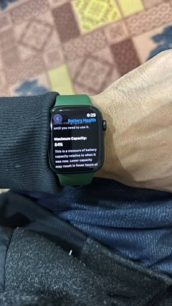 apple watch 7 45mm Green aluminium 1