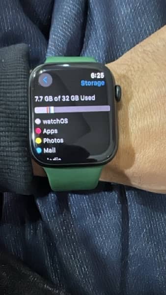 apple watch 7 45mm Green aluminium 2