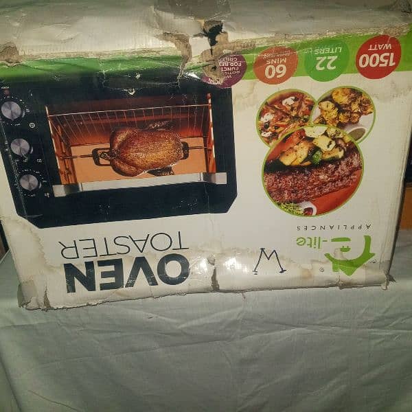 Toaster company ka oven hai brand new hai use nai Kiya belkul be 1