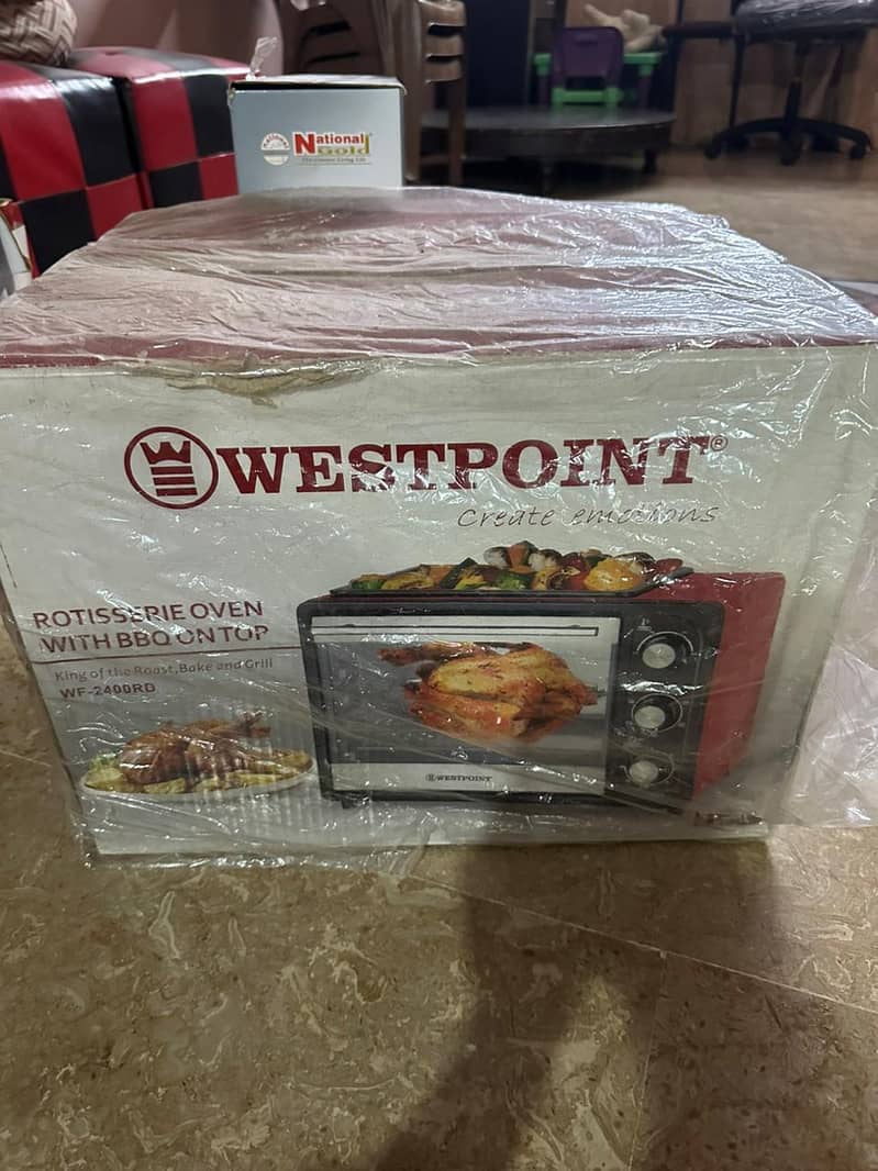 WF-2400RD WestPoint Grill Oven New Untouched 14000 0