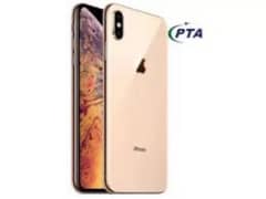 IPhone XSmax 256gb pta ( Gold colour )