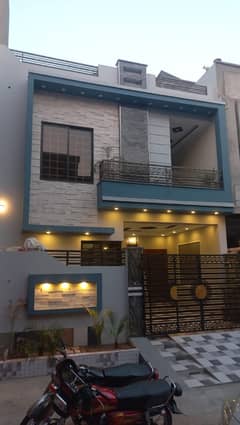 5 Marla Brand New House For Sale Eden Boulevard Colege Road Lahore