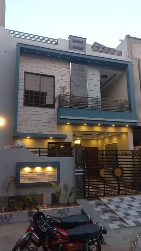 5 Marla Brand New House For Sale Eden Boulevard Colege Road Lahore 0