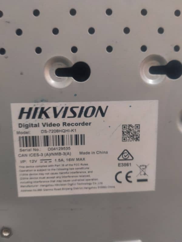 Hikvision. 8Ch DVR 5MP latest model 2