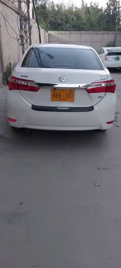 Toyota Corolla GLI 2015 manual 2nd owner