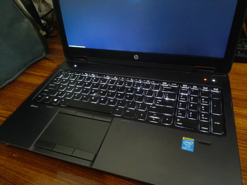 HP ZBook i7 4th gen with nvidia 2gb graphic card 1