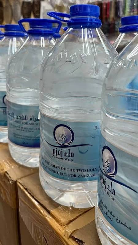 zam zam water 100% original available stock 1