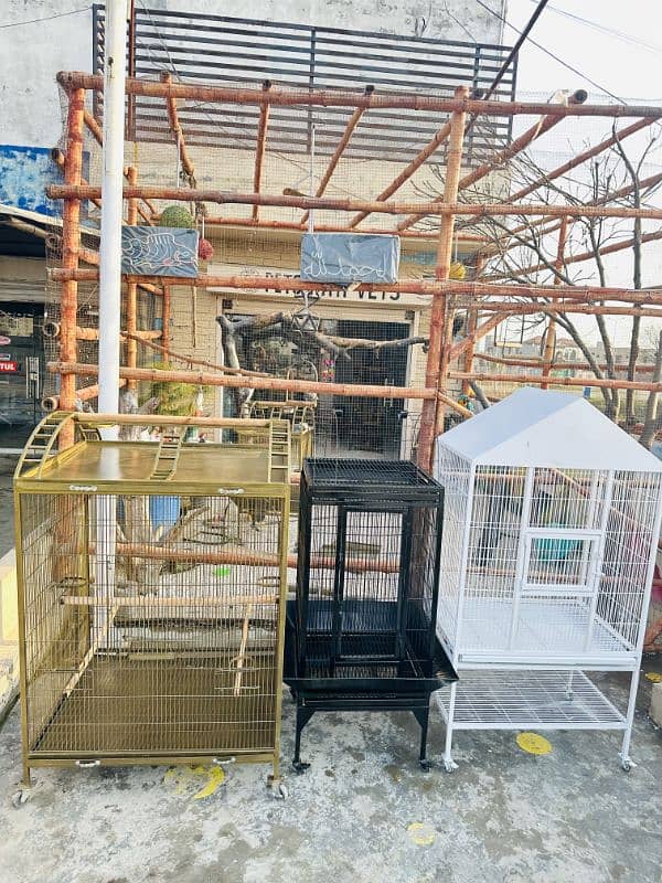 Cages / Playing Stands For Grey parrot / Macaw / Cockatoo 7