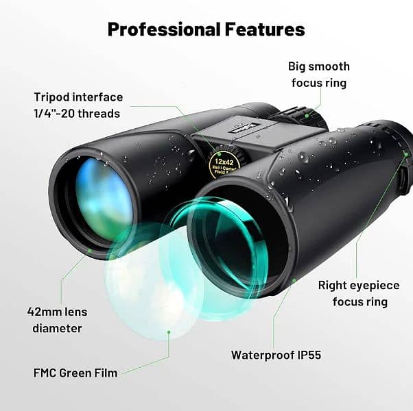 Amazon Branded binoculars havey quality waterproof 2