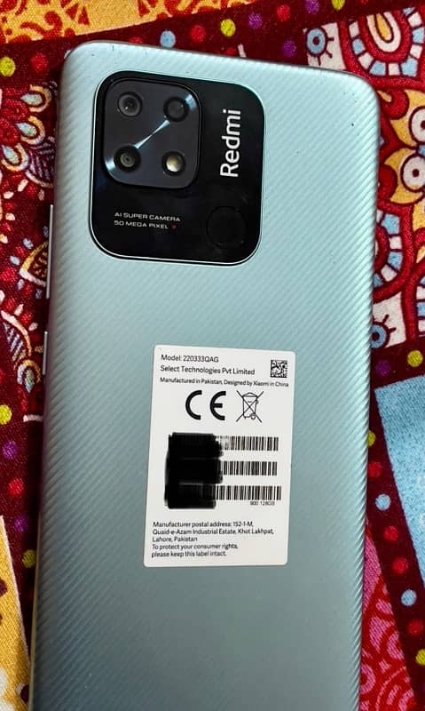 Redmi 10C PTA Approved 1