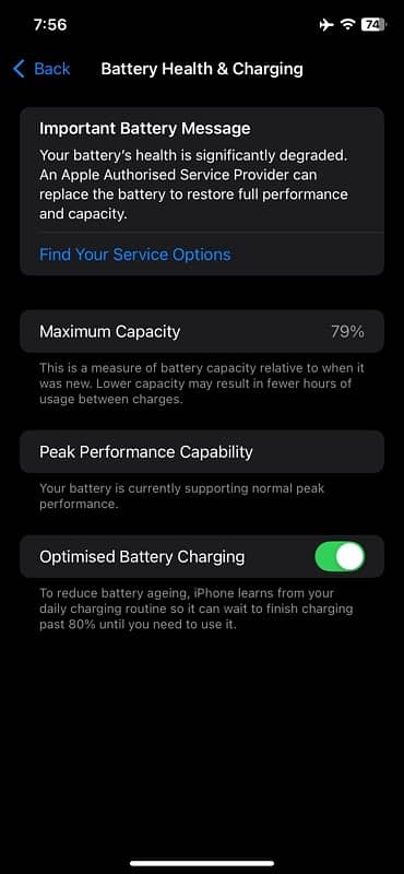 iphone Xr jv  64 gb 79% health 6