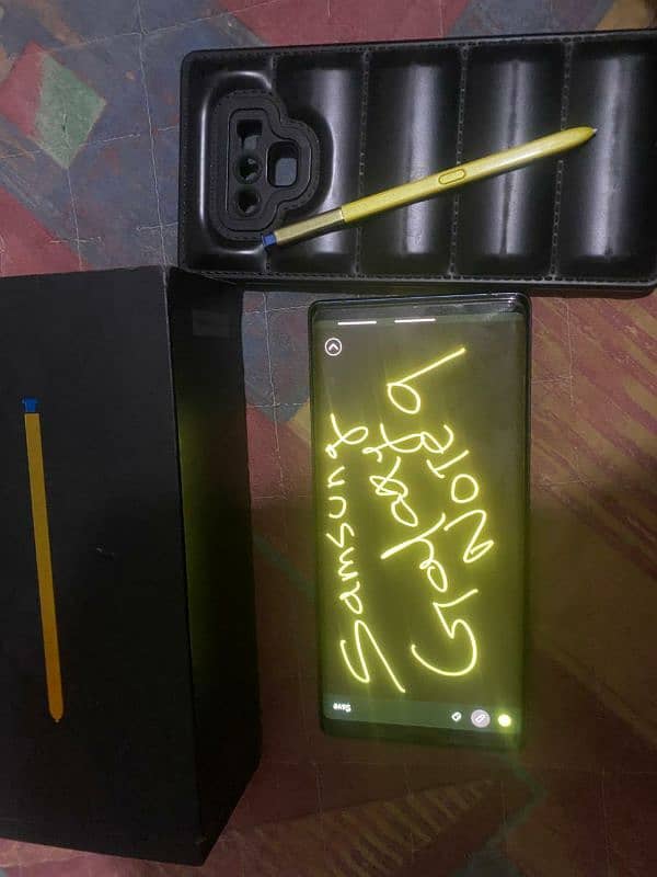 SAMSUNG NOTE 9 OFFICIAL PTA with Box 6/128GB 2