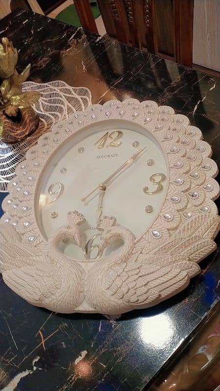 Peacock Wall Clock 0