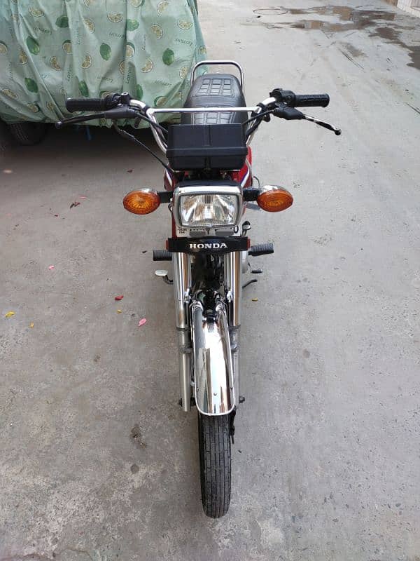 Honda CG 125 Model 2022 | Model 2022 | Honda In Bikes | Total Genuine 5