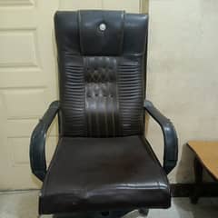 Office chair and table is for sale . It is in good condition.