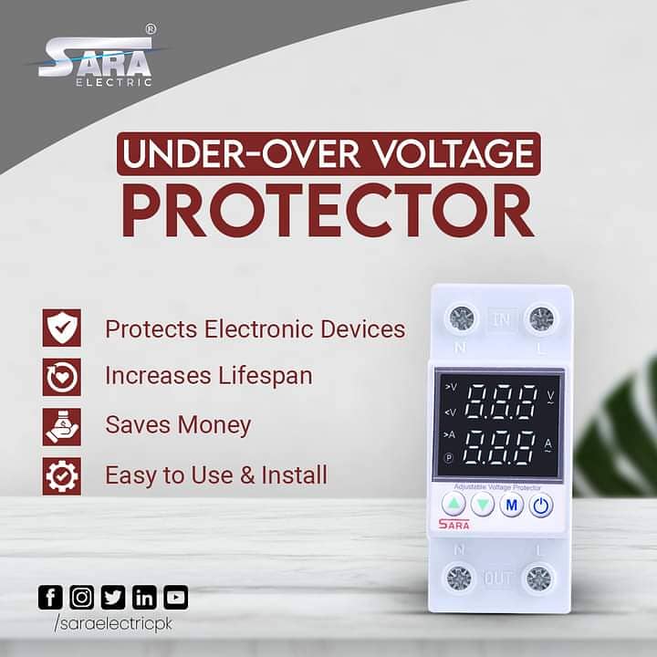 Under over voltage protecter / Voltage /Meter / Voltage Breaker 0