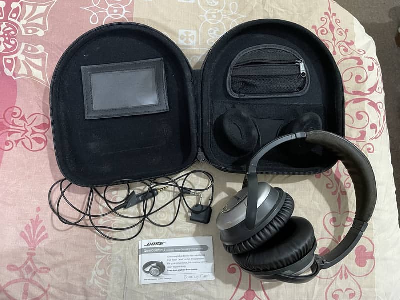 Bose Quiet Comfort 2 Noise Cancelling Headphone Like New -03334239020 0