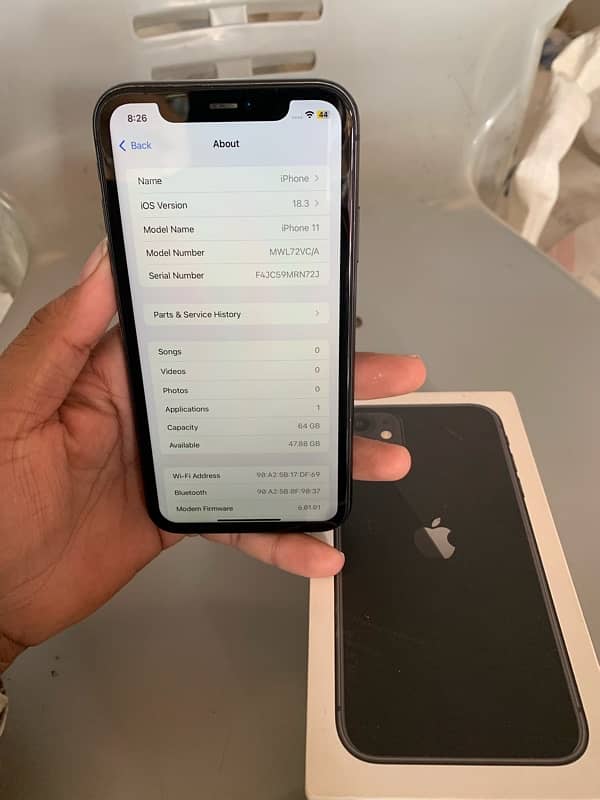 iPhone 11 64gb With box Nonpta 3