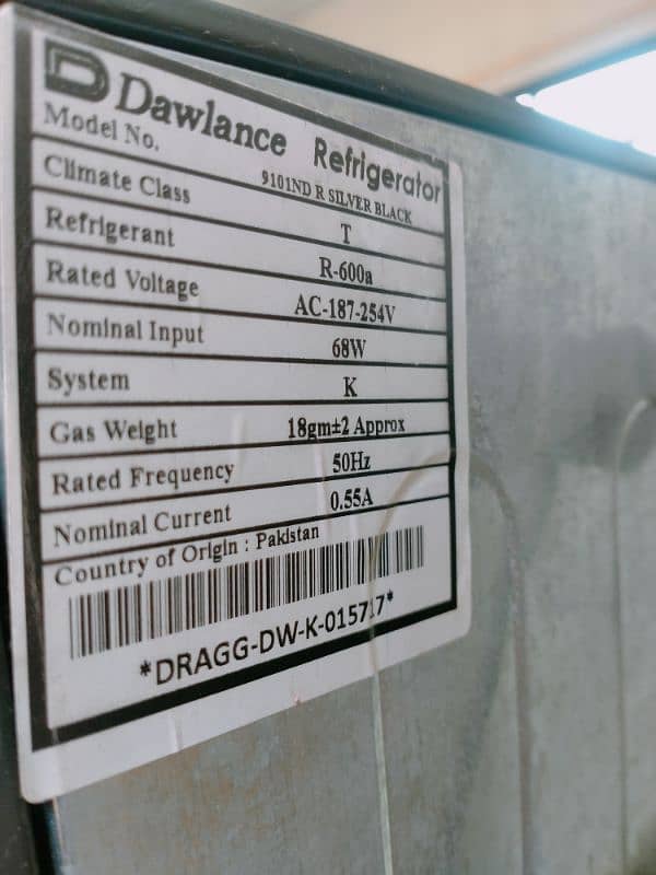 Dawlance Refrigerator 9101-R 7